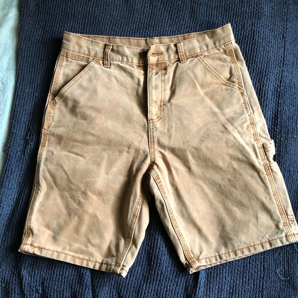 Men's Casual Canvas Carpenter Shorts